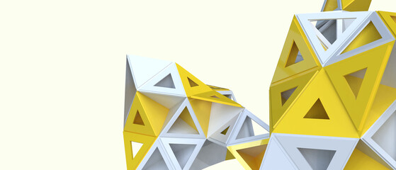 Poster - Business concept. Metaverse technology digital background for architecture design. network connection and Innovation concept. Protection, Development, Futuristic, banner, website -3d Rendering