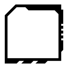 square hud frame

