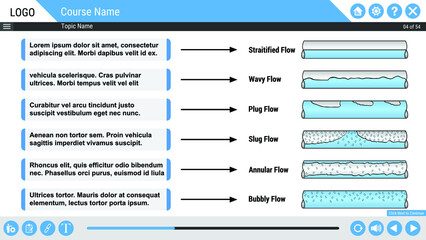 Vector Illustration for Design Template with UI