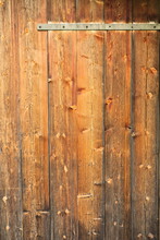 An Old Wooden Door As A Background
