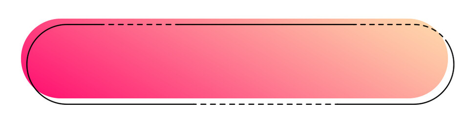 gradient minimal rectangle frame