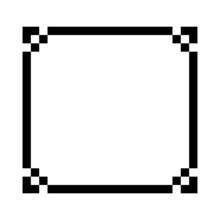 Pixel Square Frame
