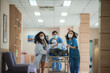© chokniti - emergency patient concept, professional doctor working for help emergency patient at hospital clinic health care