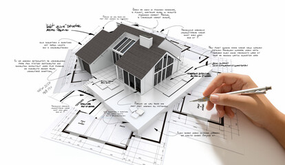 Aufkleber - Housing project execution