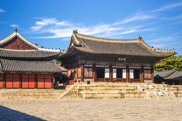 Wall Mural - Myeongjeongjeon, main hall of Changgyeonggung