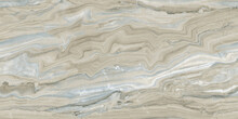 Light Grey And Beige Color Multi Waves Type Marble Texture Glossy Finish For Floor Tile