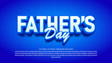 Father Day 3d Style Editable Text Effect