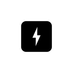 Poster - Lightning button icon