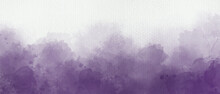 Abstract Purple Watercolor Background