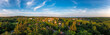 canvas print picture - Luftbild Blick über Friedrichsbrunn im Harz