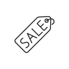 Poster - discount tag icon. high quality black vector illustration..
