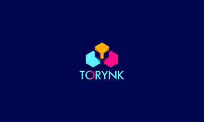 Robotics logo mark templates