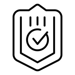 Poster - Car repair finish icon outline vector. Auto motor. Wheel oil