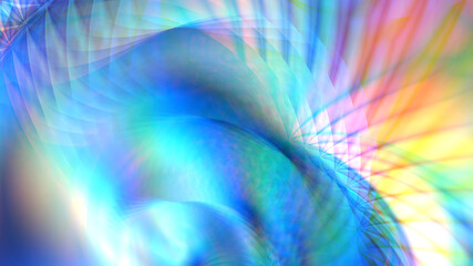 Wall Mural - Abstract multicolored gradient fantasy background