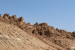 Dead Sea, Jordan - mountain and rocks 