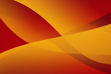 Poster - Abstract red and golden shapes trendy background wallpaper. Modern elegant backdrop design