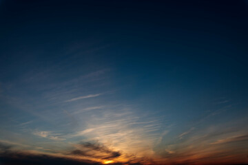 Wall Mural - Sky Replacement blue hour