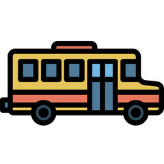 Sticker - school bus