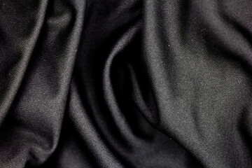 black fabric texture