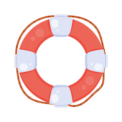 Canvas Print - lifeguard float ring