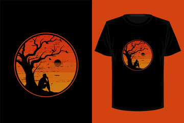 Fototapete - Retro vintage t shirt design