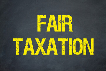 Poster - Fair Taxation