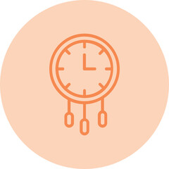 Wall Mural - Clock Icon