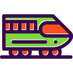 Sticker - Train Icon