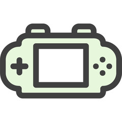 Wall Mural - Game Console Icon