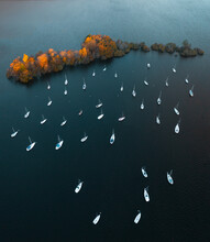 Boats On Lake Windermere