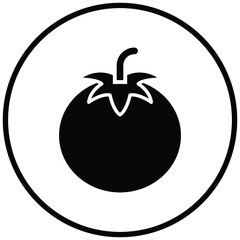 Sticker - Tomato Icon Style