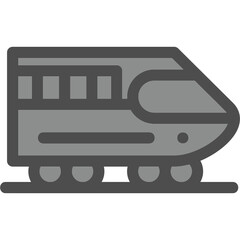 Sticker - Train Icon