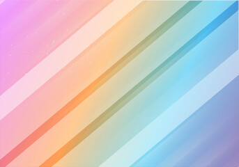 Wall Mural - Modern and fantastic pastel rainbow vector background