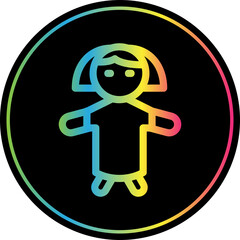 Sticker - Doll Icon