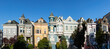 Painted Ladies Victorian houses, Alamo Square and skyline, San Francisco - California