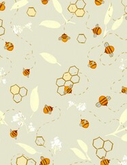 seamless summer pattern