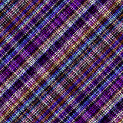 Poster - Imitation of a texture of rough canvas. Seamless pattern.