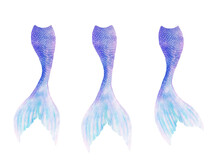 Mermaid Tails Blue