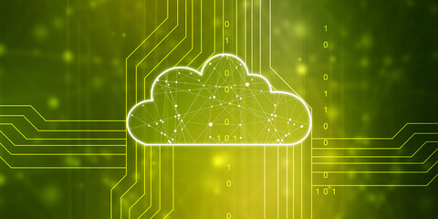 Poster - 2d rendering technology Cloud computing 
