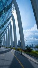 Singapore Bridge At Garden By The Bay
