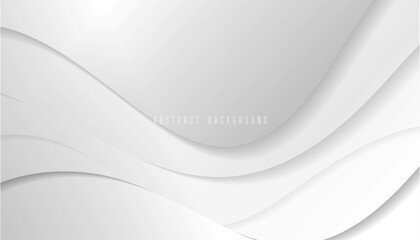 Wall Mural - Wavy abstract background template