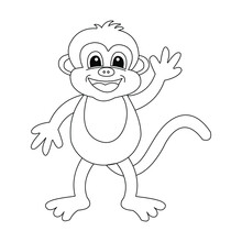 Jumping monkey | Public domain vectors Jumping monkey | Public domain vectors