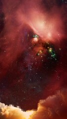 Wall Mural - space background. elements of this image furnished by nasa.