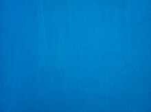 Blue Felt Fabric Close-up. Abstract Background. The Texture Of The Fibers. Velvet Surface.