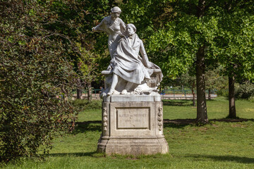 Canvas Print - Parc Montceau