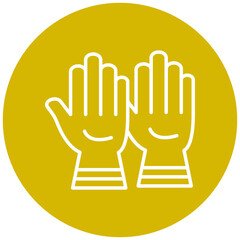 Sticker - Working Gloves Icon Style