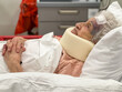 © berna_namoglu - old woman in emergency service of hospital because of accident
