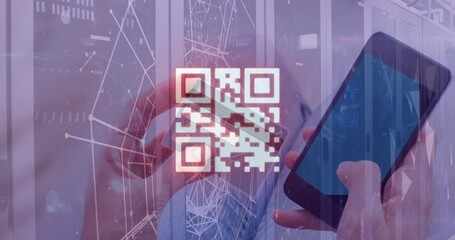 Poster - Animation of data processing over hand using smartphone