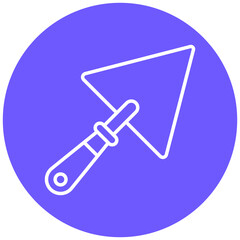 Poster - Trowel Icon Style