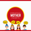 International Mother Language Day Banner Design